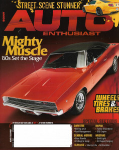 AUTO ENTHUSIAST 2011 SEPT -'67 NOVA SS, ZEON,'68 DODGE R/T,SCRAMBLER, '69 VETTE